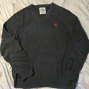 Mens Express V-neck Sweater Large